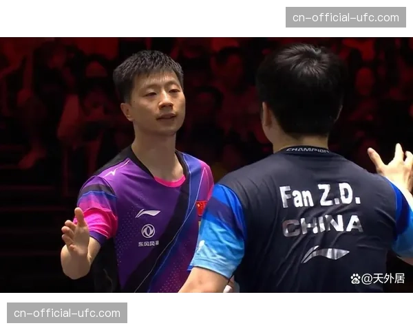 WTT新加坡大满贯男双决赛：马龙-樊振东3-1战胜韩国组合夺冠